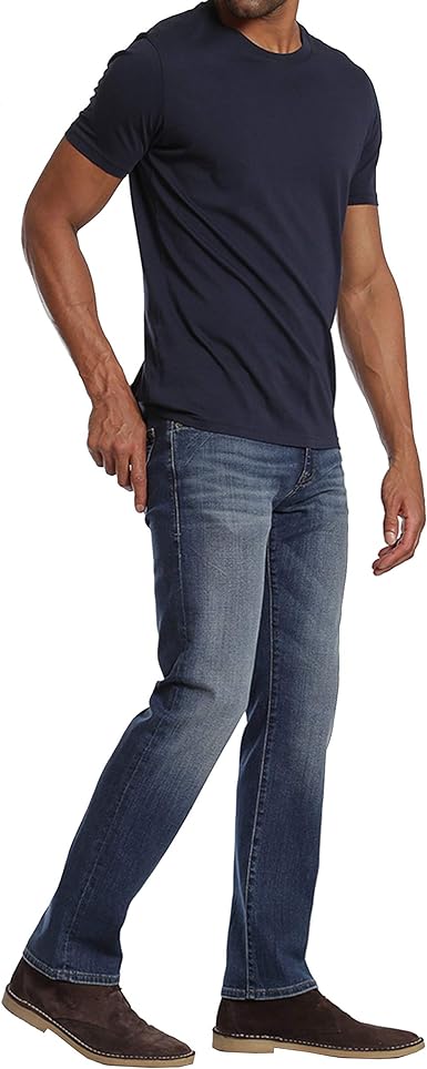 Mavi Men's Zach Regular Rise Straight Leg Jeans