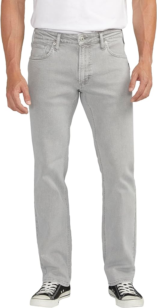 Silver Jeans Co. Men's Allan Slim Fit Straight Leg Jeans