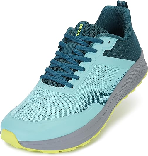 BRONAX Men's Wide Toe Box Responsive Running Shoes | Micro-Traction Lugs