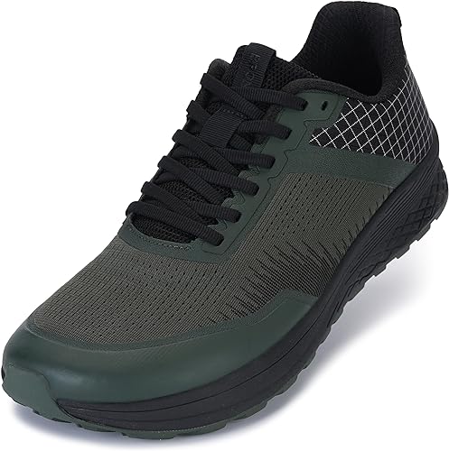 BRONAX Men's Wide Toe Box Responsive Running Shoes | Micro-Traction Lugs