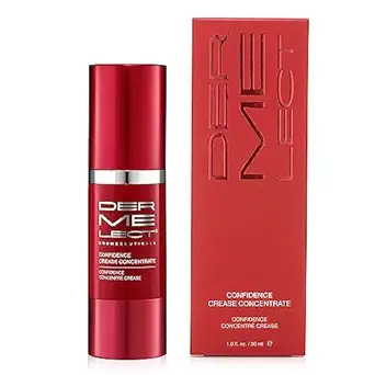 Dermelect Confidence Crease Concentrate- Anti-Aging Serum with Retinol & Hyaluronic to Smooth & Target Fine Lines & Wrinkles, 11 Lines, Frown Lines, Expression Lines, Facial Creases, Crow’s Feet 1 oz