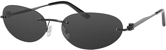 mosanana Y2K Oval Sunglasses for Women and Men Mod. Hacker