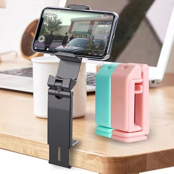 Airplane Phone Holder,Airplane Travel Essentials Cell Phone Stand,Universal Mount Travel Accessories for Women Men Flying Plane Car Rear View Mirror Desk Luggage Shower Bed Bike Cooking