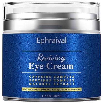 Men's Eye Cream, Eye Cream for Dark Circles and Puffiness, Anti-aging Caffeine Eye Cream for Men, Brightens, Reduces Puffiness, Dark Circles, and Fine Lines, Eye Treatment for Men Women