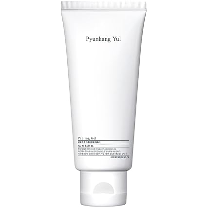 [PKY] Pyunkang Yul Peeling Gel with Immediate Visible Effect, Mild and Smooth Face Scrub with Papaya and AHA, Zero-Irritation, Korean Skincare (3.4 Fl.Oz, 100ml)