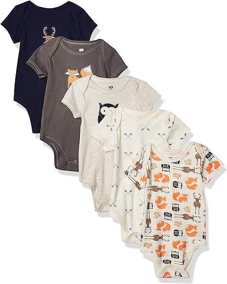 Hudson Baby Baby Cotton Bodysuits
