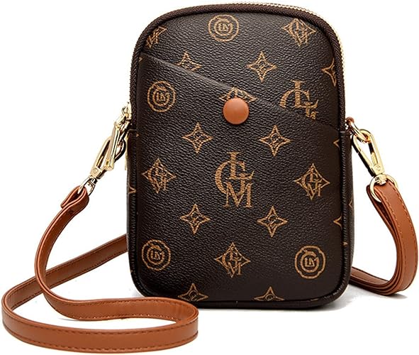 Sweetovo Crossbody Cell Phone Bag Small Messenger Shoulder Bag Handbag Purse with Adjustable Strap