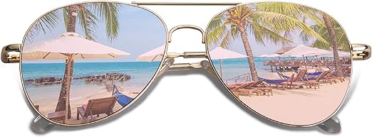 SOJOS Trendy Aviator Sunglasses for Women and Men