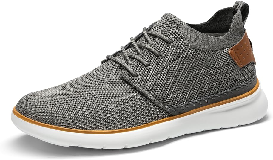 Bruno Marc Men's Mesh Fabric Fashion Sneakers Casual Oxfords Lightweight Breathable Versatile Walking Shoes