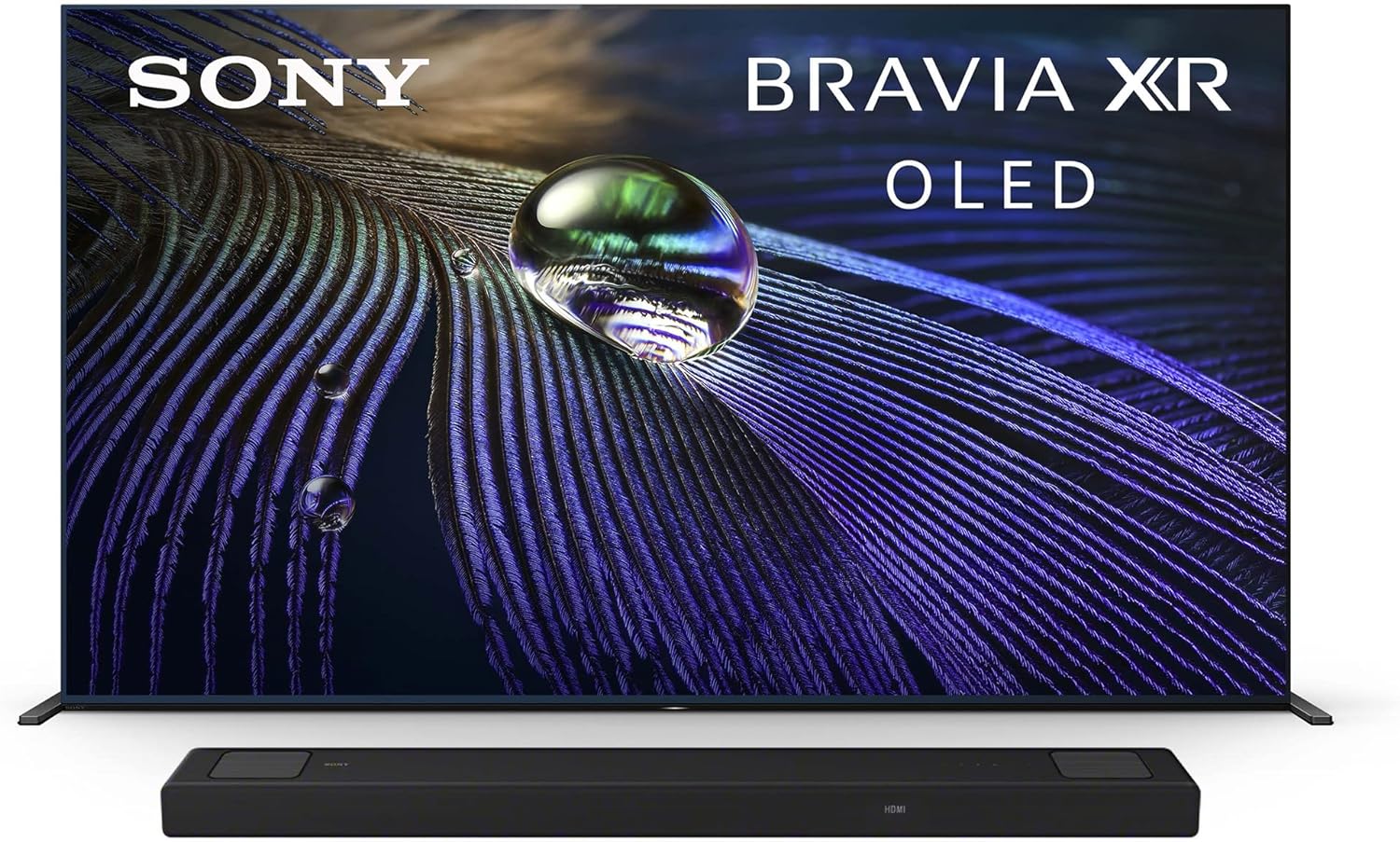Sony HT-A5000 5.1.2ch and 360 Reality Audio, Compatible with Alexa and Google Assistant + Sony A90J 83 Inch TV: BRAVIA XR OLED 4K Ultra HD and Alexa...