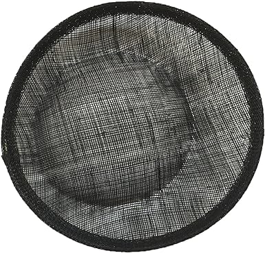 Lawliet 7.9" Round Saucer Sinamay Inspired Percher Hat Fascinator Millinery Base B063