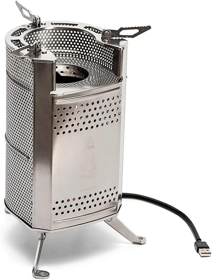 ZYZMH Camping Wood Stoves Picnic Hot Pot Barbecue Outdoor Stoves Mountain Climbing Camping High Altitude Stoves