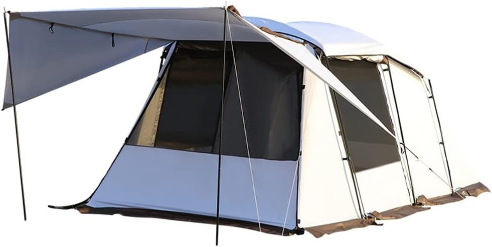 N/A Large Space Tent Outdoor Camping Visitors 4-8 Family Travel Tours and Outdoor Mountaineering Camping Tents