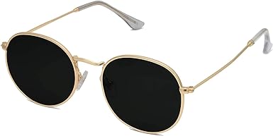WearMe Pro - Reflective Lens Round Trendy Sunglasses
