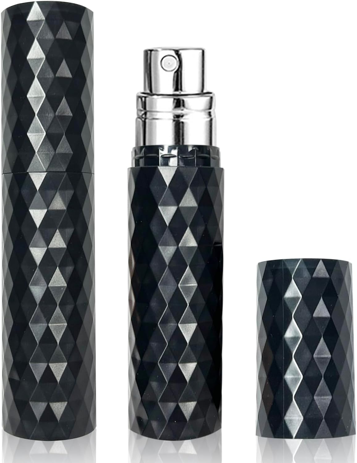 KAYZON Mini Perfume Refillable Travel Atomizer, Portable Perfume Spray Bottle, Travel Perfume Scent Pump Case Fragrance Empty Spray Bottle for Traveling and...