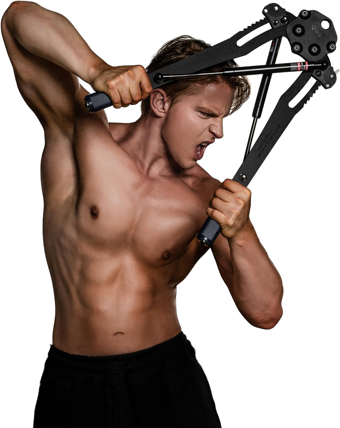 (New) GD Muscle Pump Chest Expander Upper Body Strengthener, Chest Workout for Men, Workout Equipment Shoulder Muscle Training Fitness Equipment, Arm Exerciser