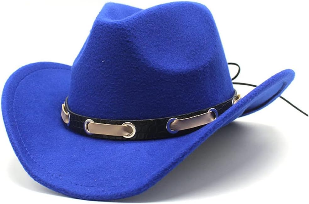 MMLLZEL Felt Hat Female British Retro Roll-Brimmed Jazz Hat Men's Casual Felt Hat Two-Color Belt Hat (Color : A, Size : Hat)