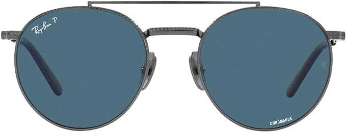 Ray-Ban Rb8237 Round Ii Titanium Sunglasses
