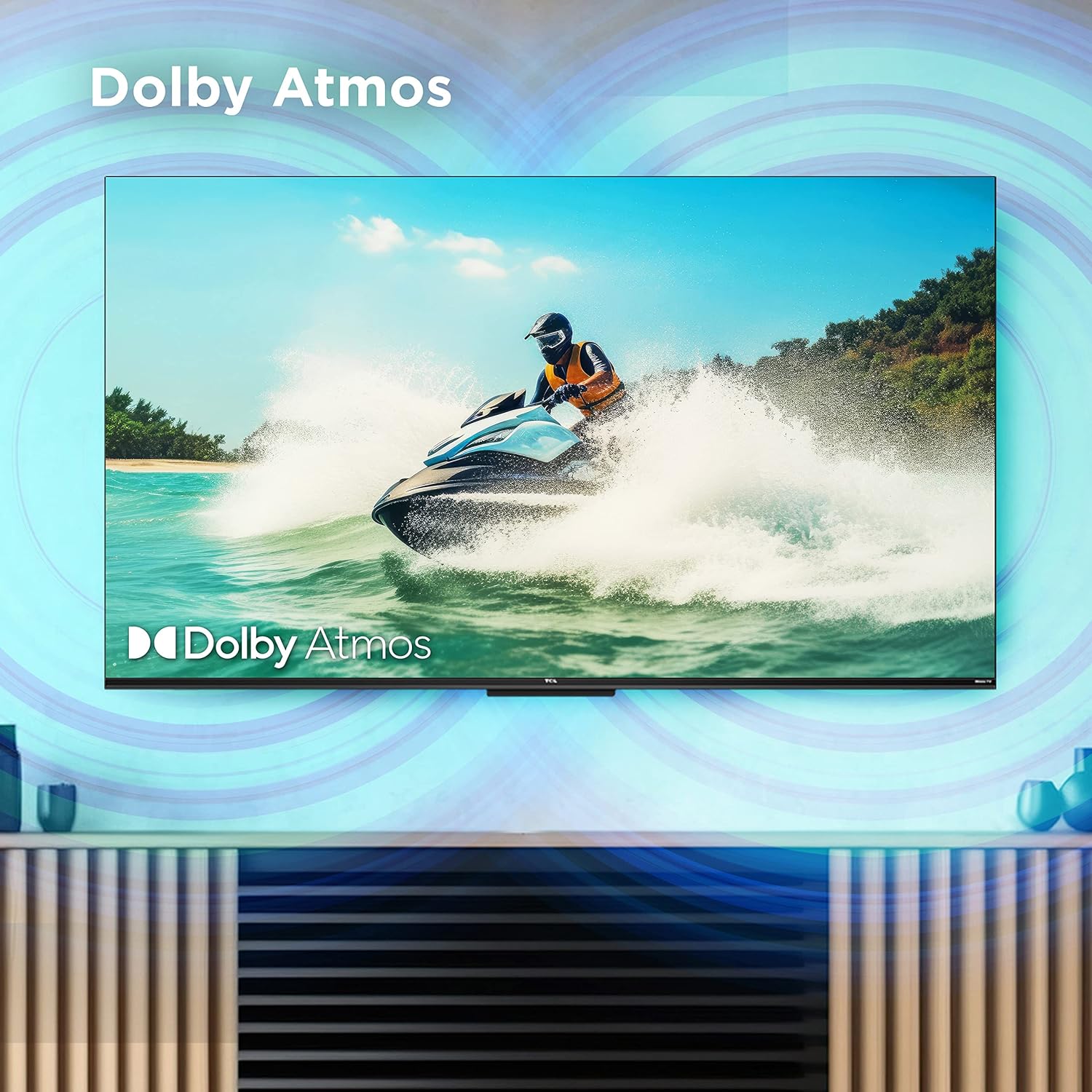 TCL 50-Inch Class S4 4K LED Smart TV with Roku TV (50S450R, 2023 Model), Dolby Vision, HDR, Dolby Atmos, Works with Alexa, Google Assistant and Apple...