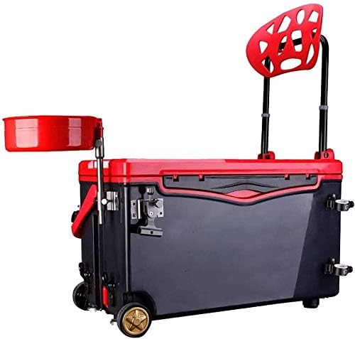 KDKDA Fishing Box Fishing Box Multifunctional Thickening Lifting Foot Strap Accessories Fishing Equipment for Outdoor Fishing Box Special Thickened Ultra-Light Fishing Box