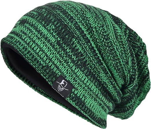 VECRY Men's Slouch Beanie Skull Cap Long Baggy Hip-Hop Winter Summer Hat