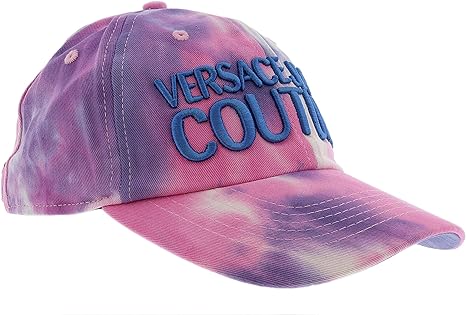 Versace Jeans Couture Pink Tie DyeBaseball Cap-One Size for Mens