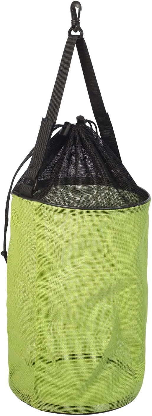 Chuanke Foldable Fishing Bait Bag Textilene Mesh Net Fishing Bucket Storage Cage