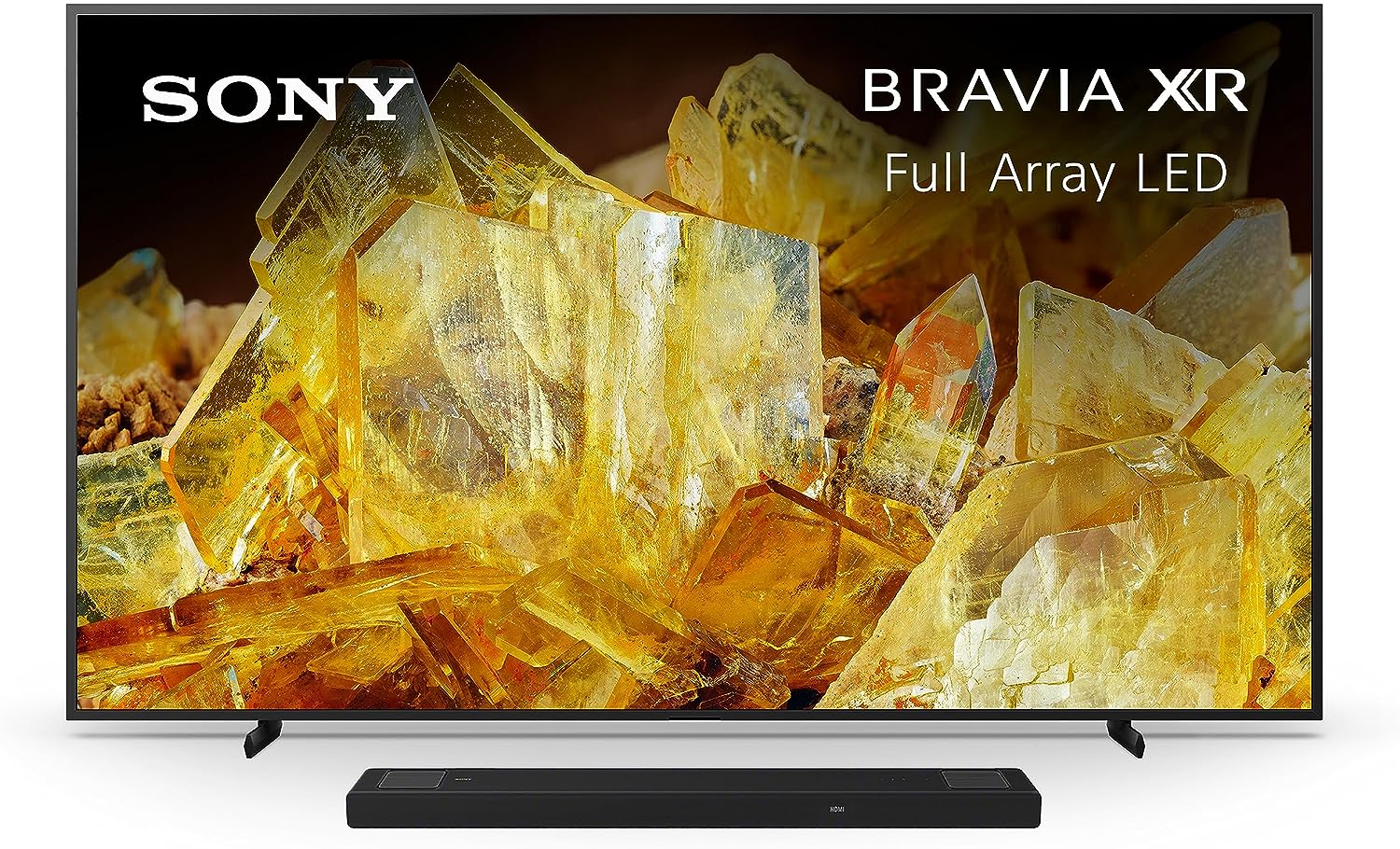 Sony 98 Inch BRAVIA XR X90L Full Array LED 4K HDR Google TV HT-A7000 7.1.2ch Dolby Atmos Sound Bar