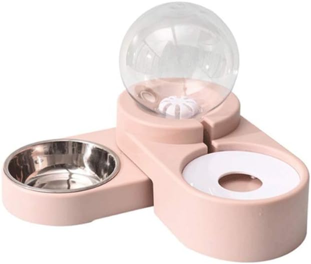 Pet Bowls Food Automatic Feeder Fountain Water Drinking Dog Feeding Container Pet Supplies