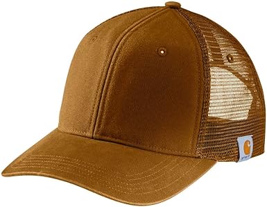 Carhartt Mens Canvas Mesh Back Cap