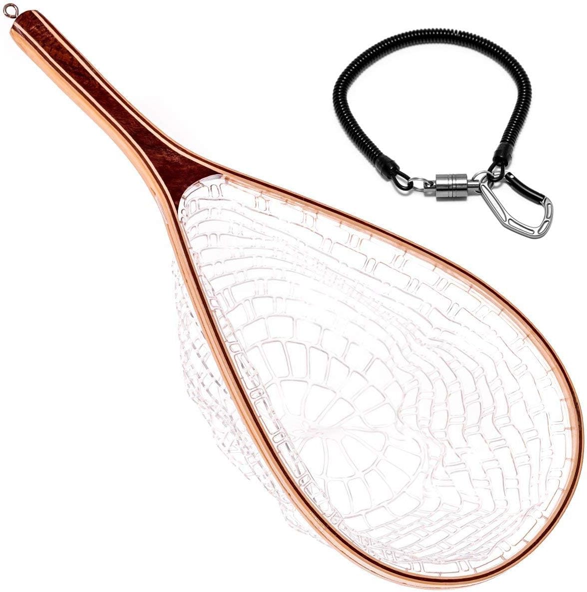 Fly Fishing Set: Rubber Mesh Net, Magnetic Release