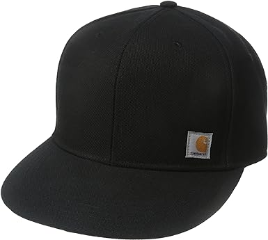 Carhartt Men's Firm Duck Flat Brim Cap