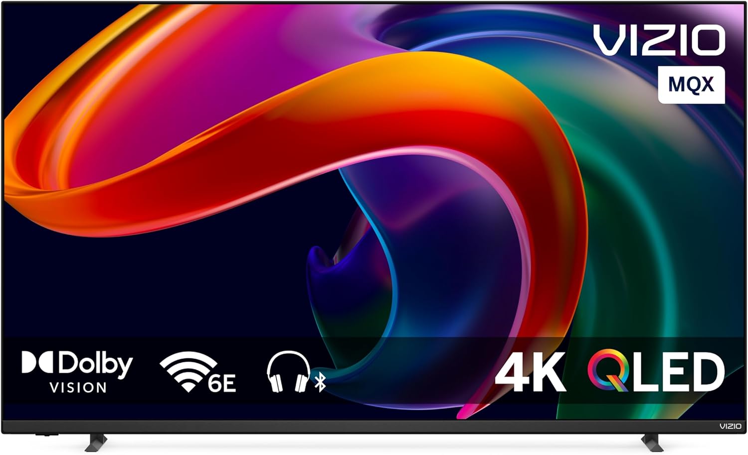 VIZIO 50-inch MQX-Series 4K 120Hz QLED HDR10+ Smart TV with Dolby Vision, Active Full Array, 240Hz @ 1080p PC Gaming, WiFi 6E, Apple AirPlay, Chromecast...