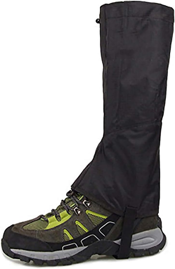 Waterproof Leg Gaiters, Snow Boot Gaiters, Safety Snake Guard Chaps Leggings for Hiking, Outdoor Camping Skiing Climbing Mountain Leg Protector
