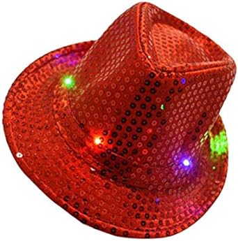 The Electric Mammoth LED Light Up Flashing Fedora Hat