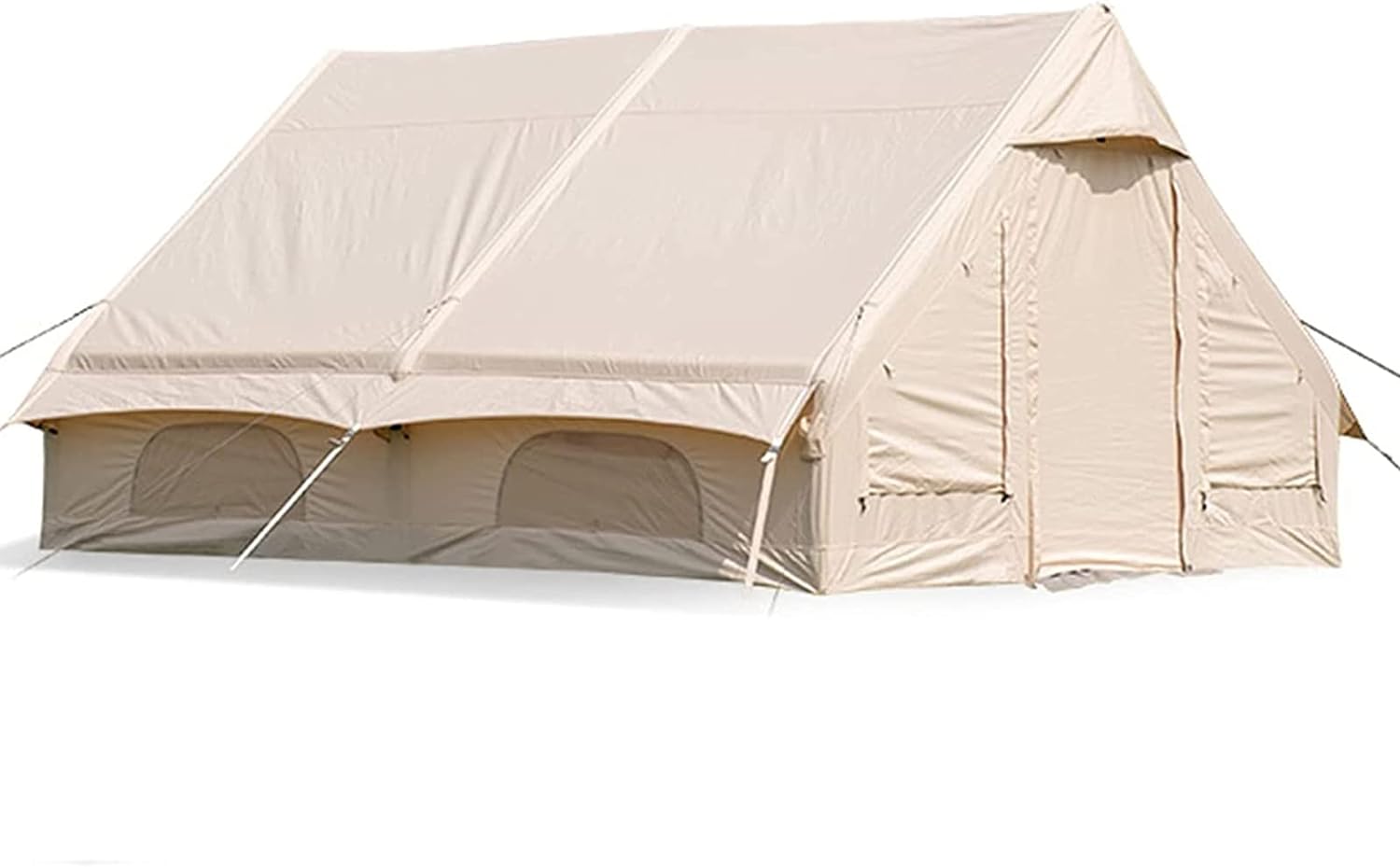 Camping Tent Outdoor Cotton Inflatable TentGlamping Camping Cabin TentEasy Set Up in Seconds Without Tent PoleWith Pump for Camping Hiking Mountaineering