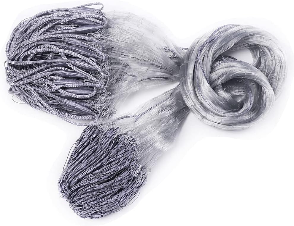 CINGHI LUSSO Gill Fishing Nets Single Layers Fishing Seine Net Fishing Trap Sticky Net Height 1.5 m, Length 28 m, 3/4/5 /6cm Mesh Size