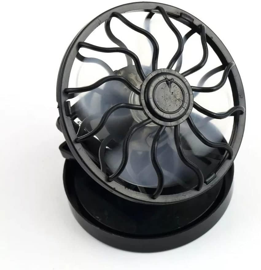 WYKDD Portable Mini Solar Powered Clip Fan Mountain Climbing Camps,Wilderness Survival,Summer Cap Fan