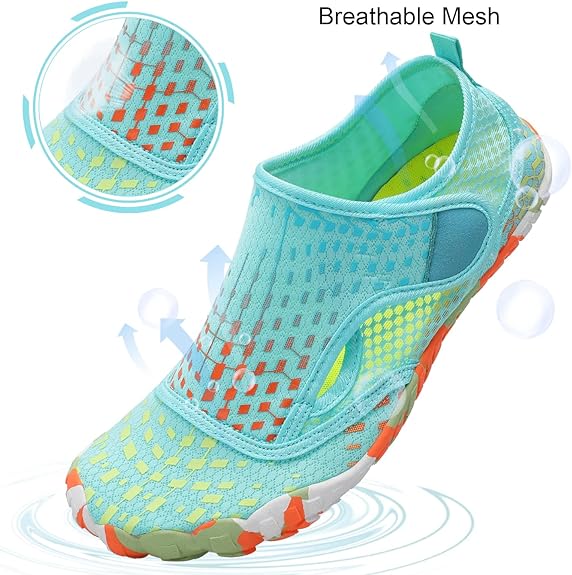 Swim Water Shoes for Women Men Quick Dry Barefoot Aqua Sneakers Shoe for Beach Hiking Diving Boating River Outdoor Water Sports