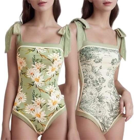 Reversible Floral Sexy One Piece Bathing Suit for Women One Piece Swimsuit Womens One Piece Swimsuits Womens Swimsuits