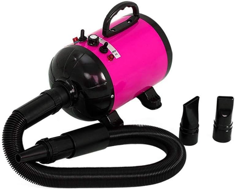 Pet Hair Dryer Large Dog Household Dog Cat Supplies Dog Special Drying Hair Blowing Water Blowing Machine (Color : Yellow)