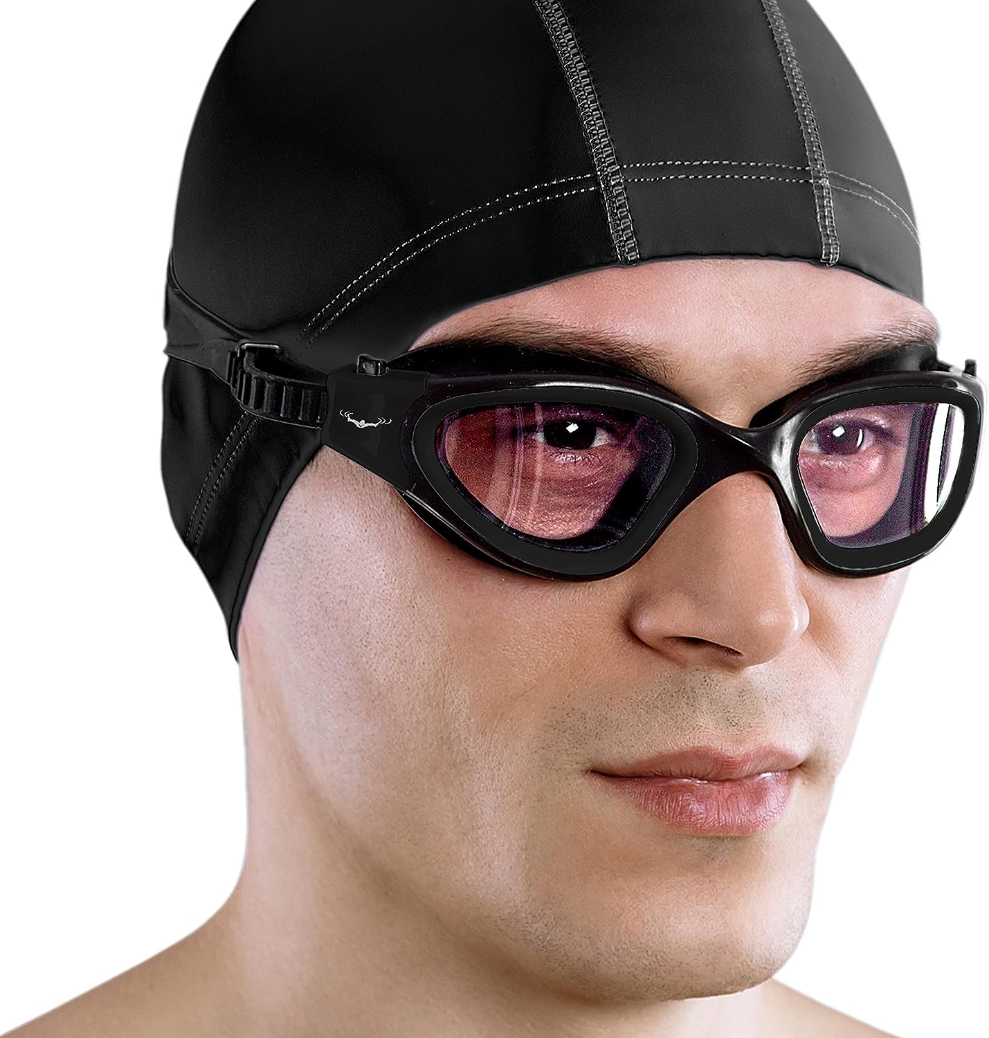 AqtivAqua Swimming Goggles, DX Wide View Swim Goggles for Adult Men Women, Anti Fog No Leaking