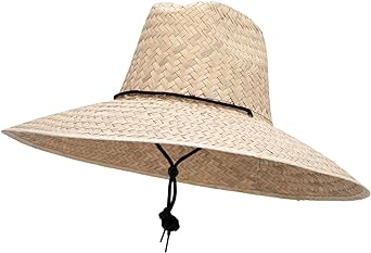 SOLID WING Men's Crushed Safari Straw Hat