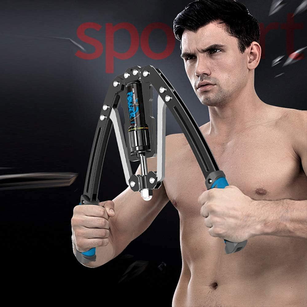 unhg Adjustable Hydraulic Power Twister Arm Exerciser 22-440lbs Home Chest Expander Muscle Shoulder Training Fitness Equipment Arm Enhanced Exercise...