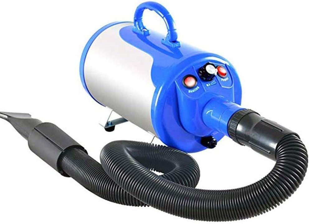 1800W Variable Speed Pet Hair Dryer High Velocity Hairdryer Blaster Fur Blower Pet Cat Bath Blowing Supplies