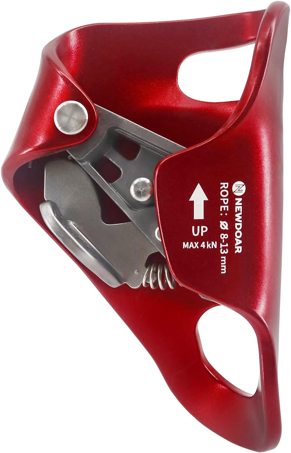 NewDoar Rock Climbing Chest Ascender Abdominal for Vertical Rope Climbing CE Certified Rope Clamp for 8~13MM Rope
