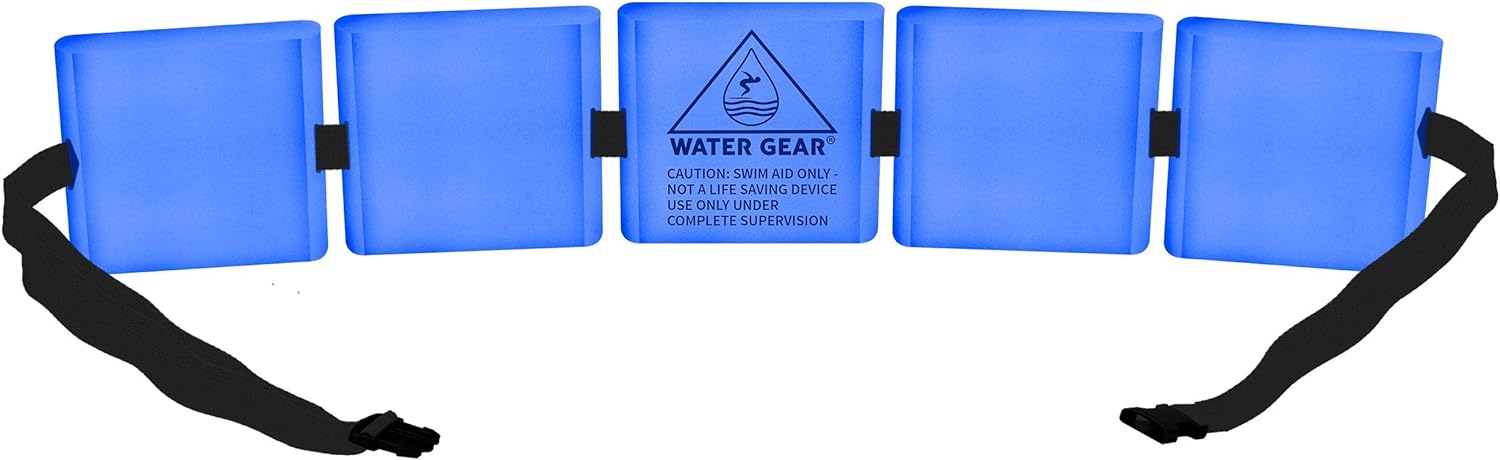 Water Gear Professional Swim Belt Foam Floats - Aquatic Exercise Belt with High Density Foam for Professional or Beginners- Low Impact Exercise Equipment -...