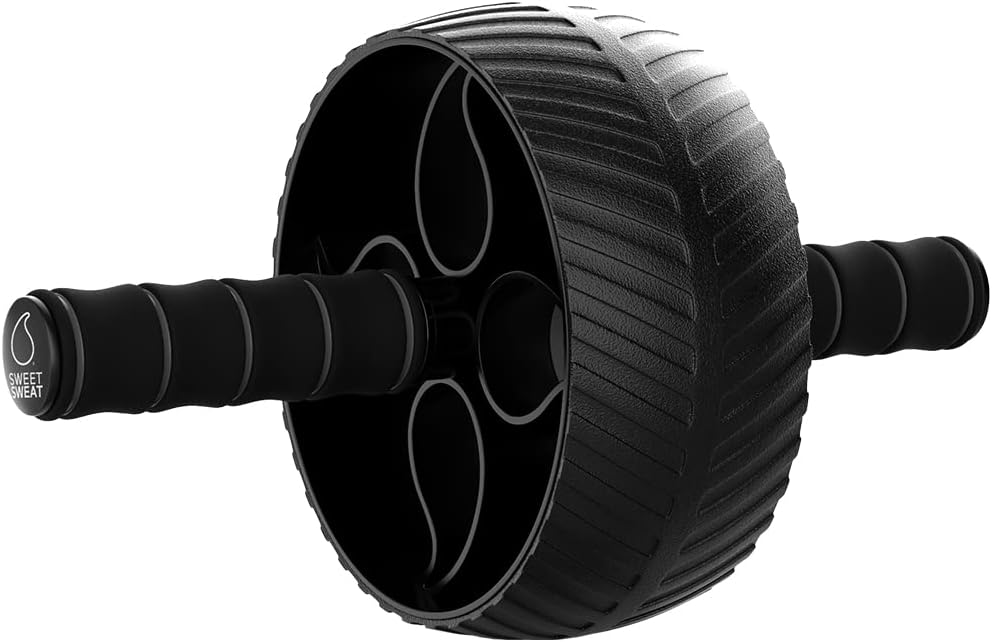 Sweet Sweat Ab Roller for Abs Workout, Ab Roller Wheel Exercise Equipment for Core Workout, Ab Wheel Roller for Home Gym, Ab Workout Equipment for Abdominal...