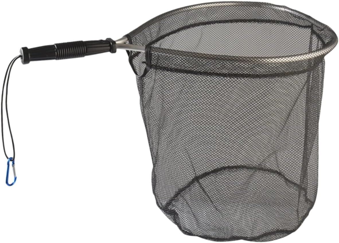BESPORTBLE Fly Fishing Net Rubber Fishing Net Landing Nets for Fishing Trout Net Fishing Net Freshwater Shrimp Net Fishing Supplies Fish Catching Fold Child...