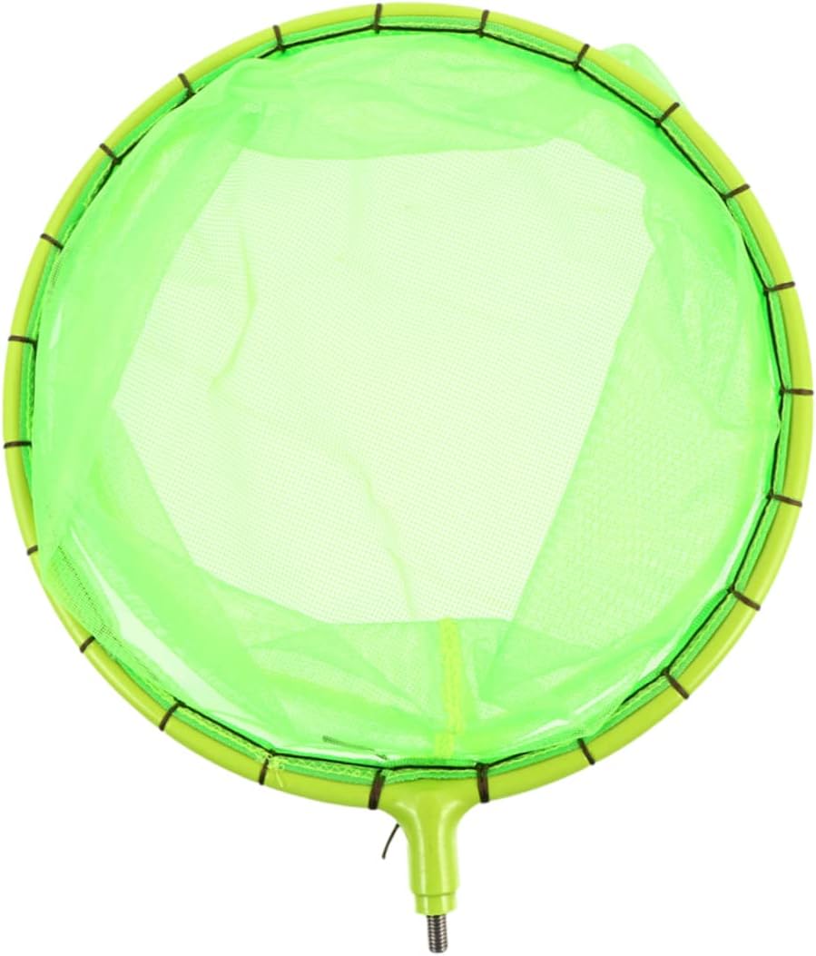 BRIGHTFUFU Fishing net Head Aluminum Fish net Head Handle Fishing net Folding Fishing Tackle Fishing Supplies Tools